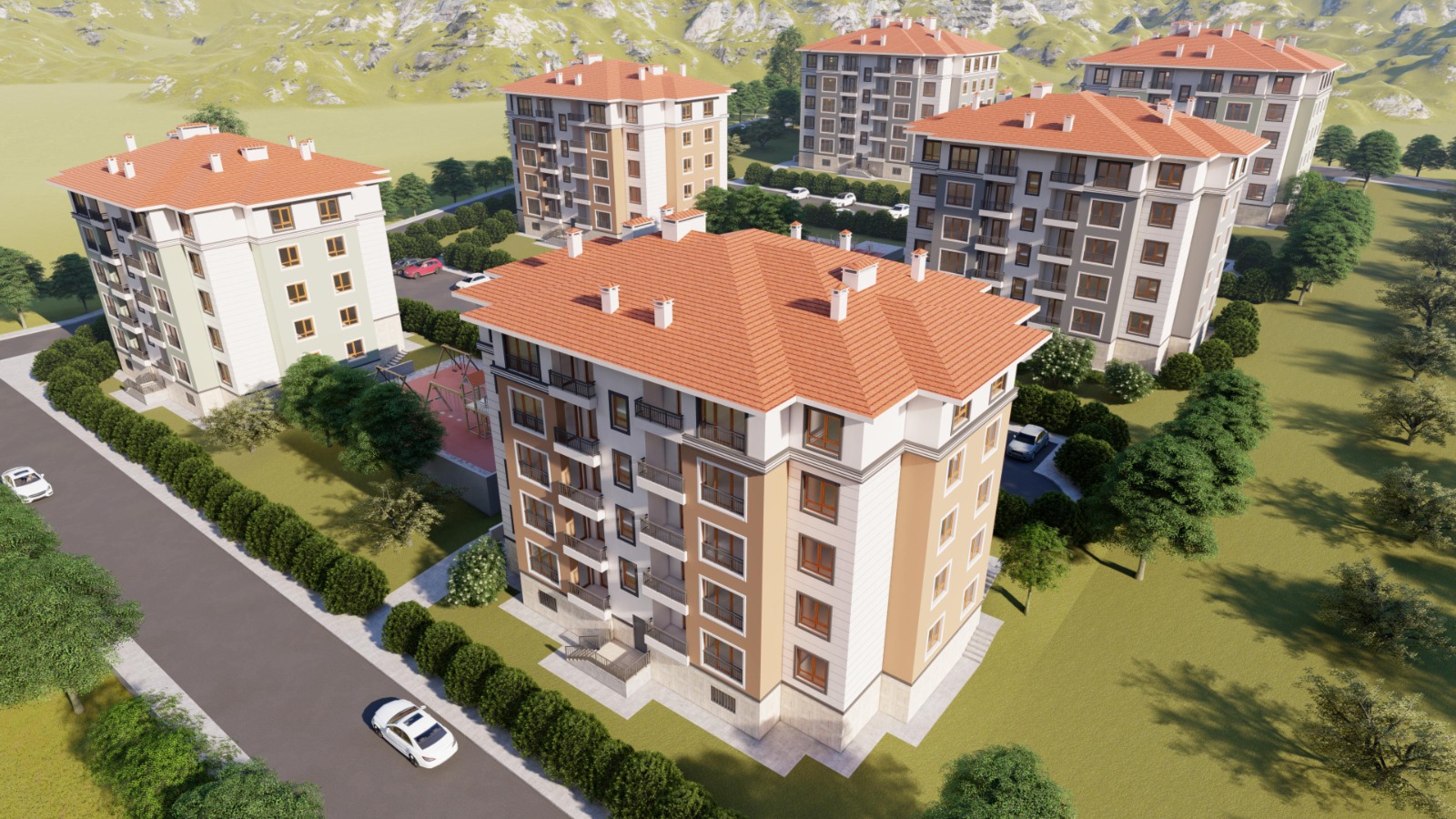 Denizli Güney İlşesi 118 Konut Projesi resim -1