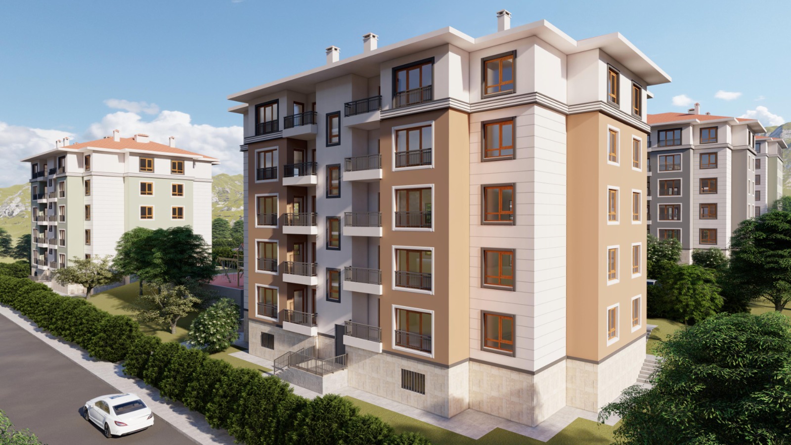 Denizli Güney İlşesi 118 Konut Projesi resim -1